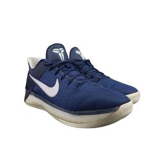 Nike Kobe Shoes Youth 7 Sneakers AD Midnight Navy Athletic Basketball Sport Blue